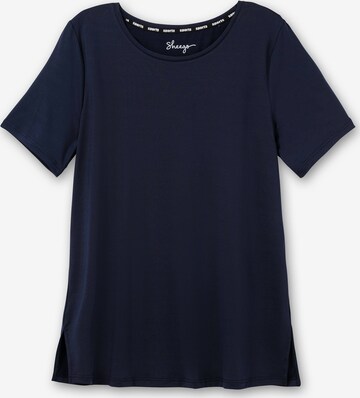 SHEEGO Shirt in Blauw: voorkant