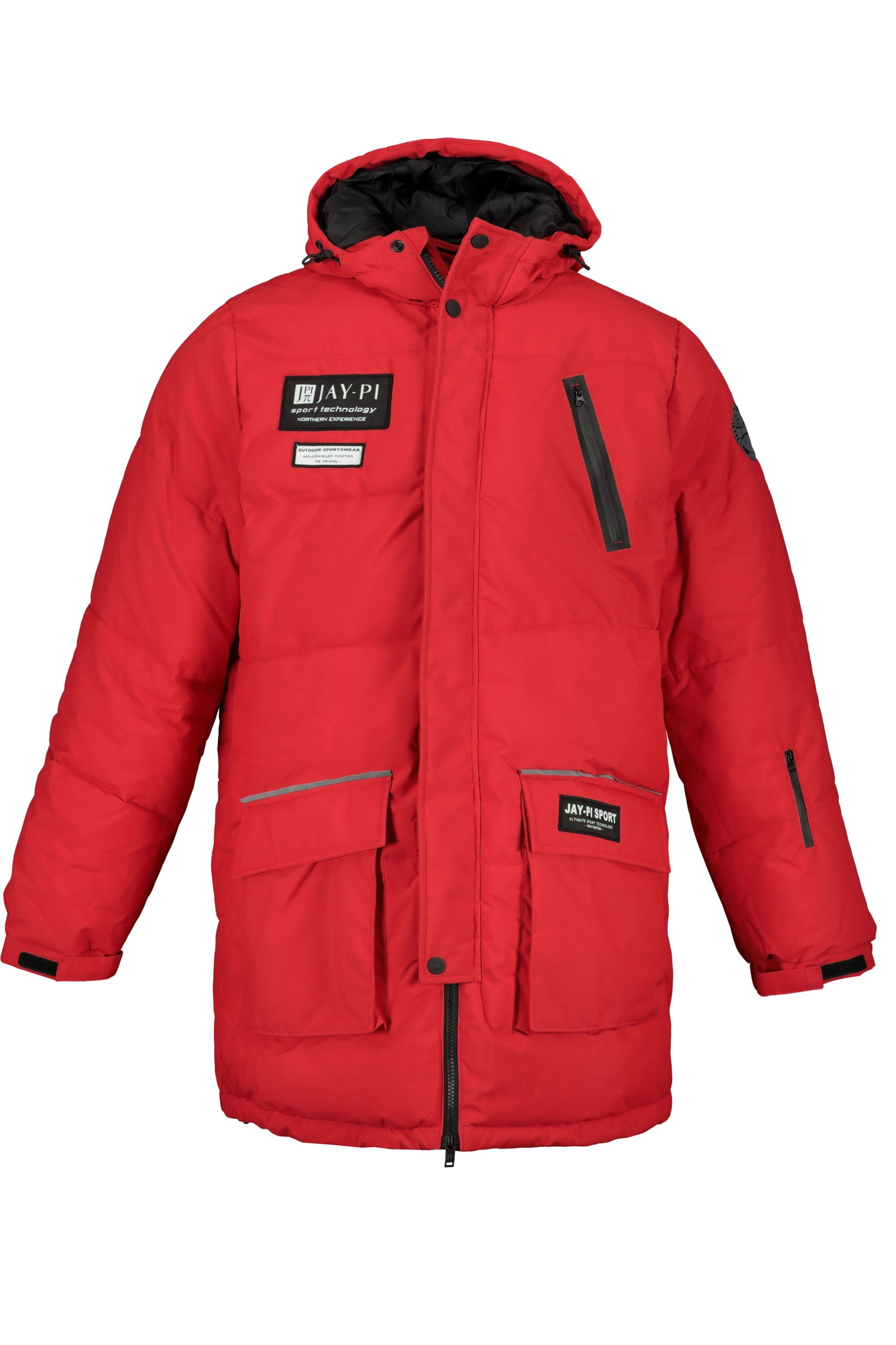 JP1880 Funktionsjacke in Rot: Vorderseite