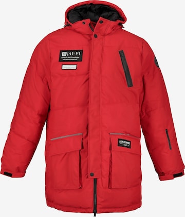 Veste fonctionnelle JP1880 en rouge : devant