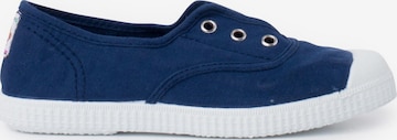 Baskets Pisamonas en bleu : devant