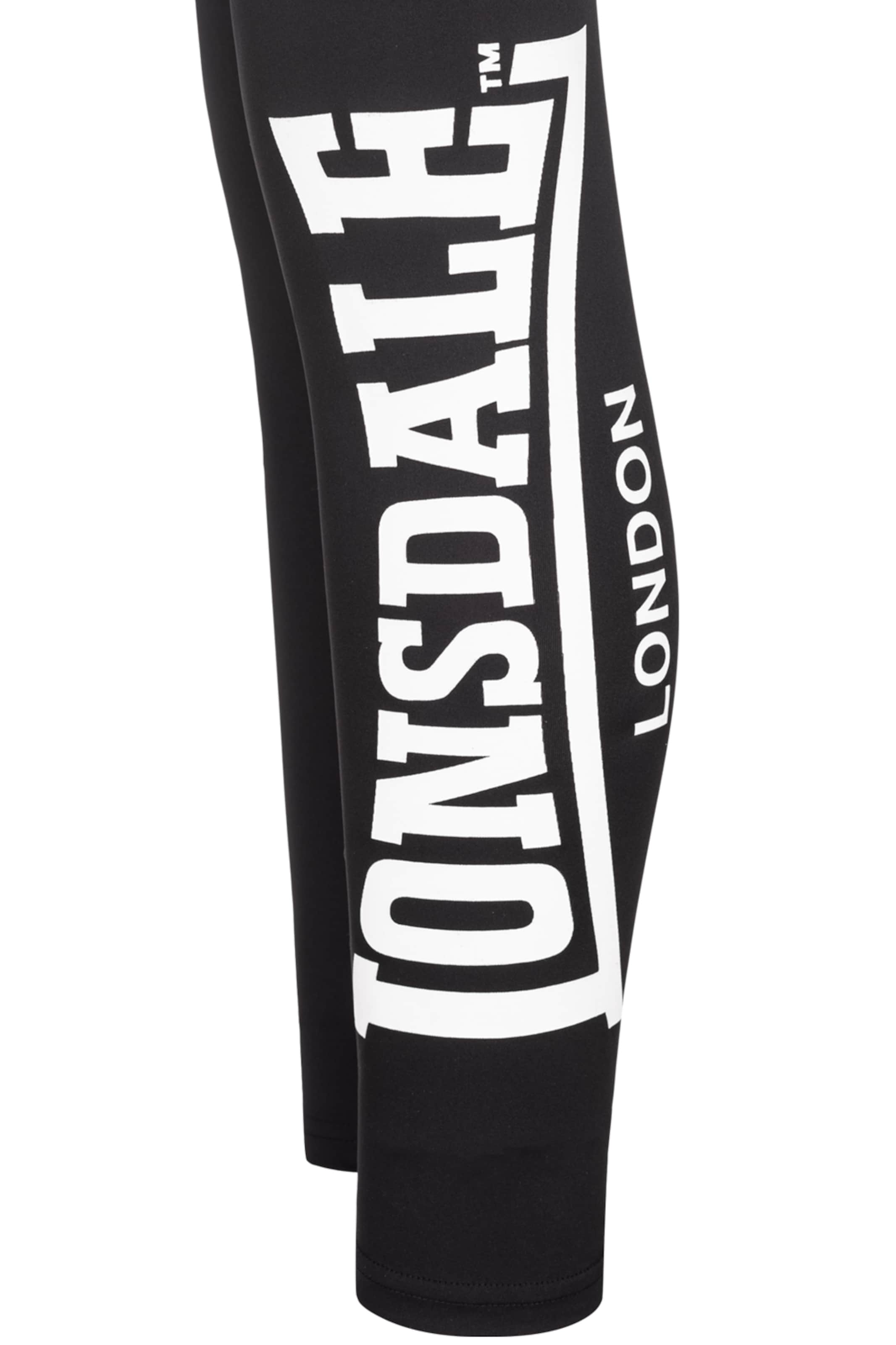 LONSDALE Скинни Леггинсы 'Semley' в Черный