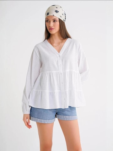 MixRay - Blusa em branco