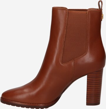 Boots chelsea di Lauren Ralph Lauren in marrone