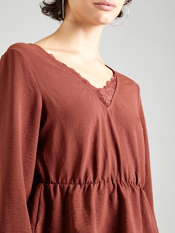 Tunique 'Ivana Blouse' ABOUT YOU en marron