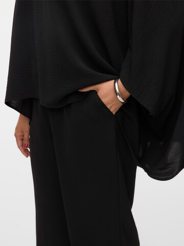 Wide leg Pantaloni 'VMCalva' di Vero Moda Curve in nero
