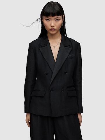 AllSaints - Blazer 'EVE' em preto: frente