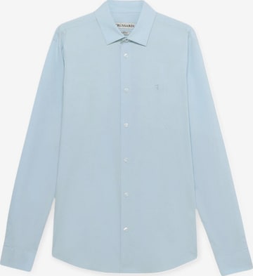 Trussardi - Camiseta en azul: frente
