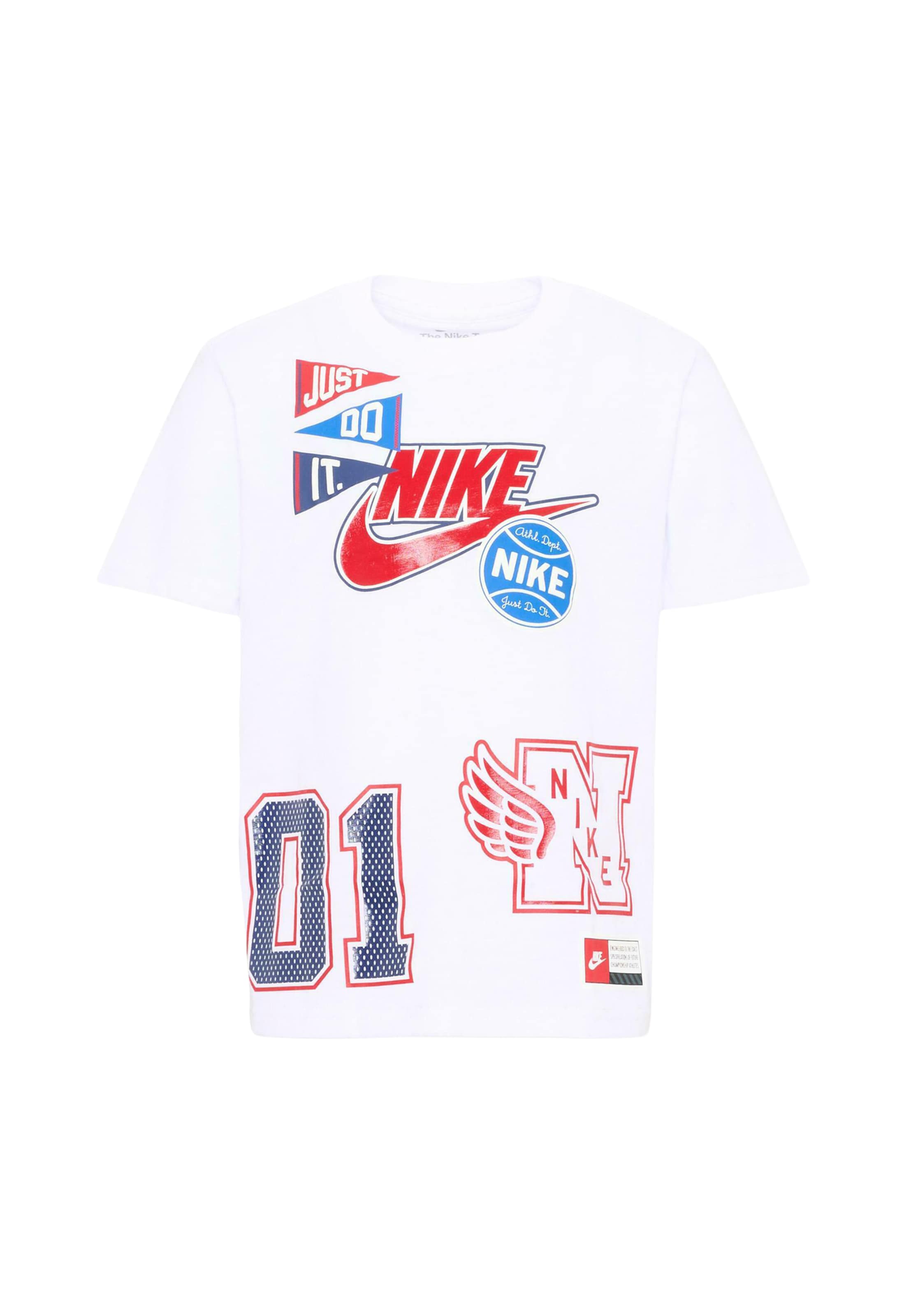 Nike Sportswear - Camiseta en blanco: frente