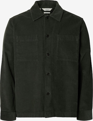Veste mi-saison 'SLHREGTATE' SELECTED en vert : devant