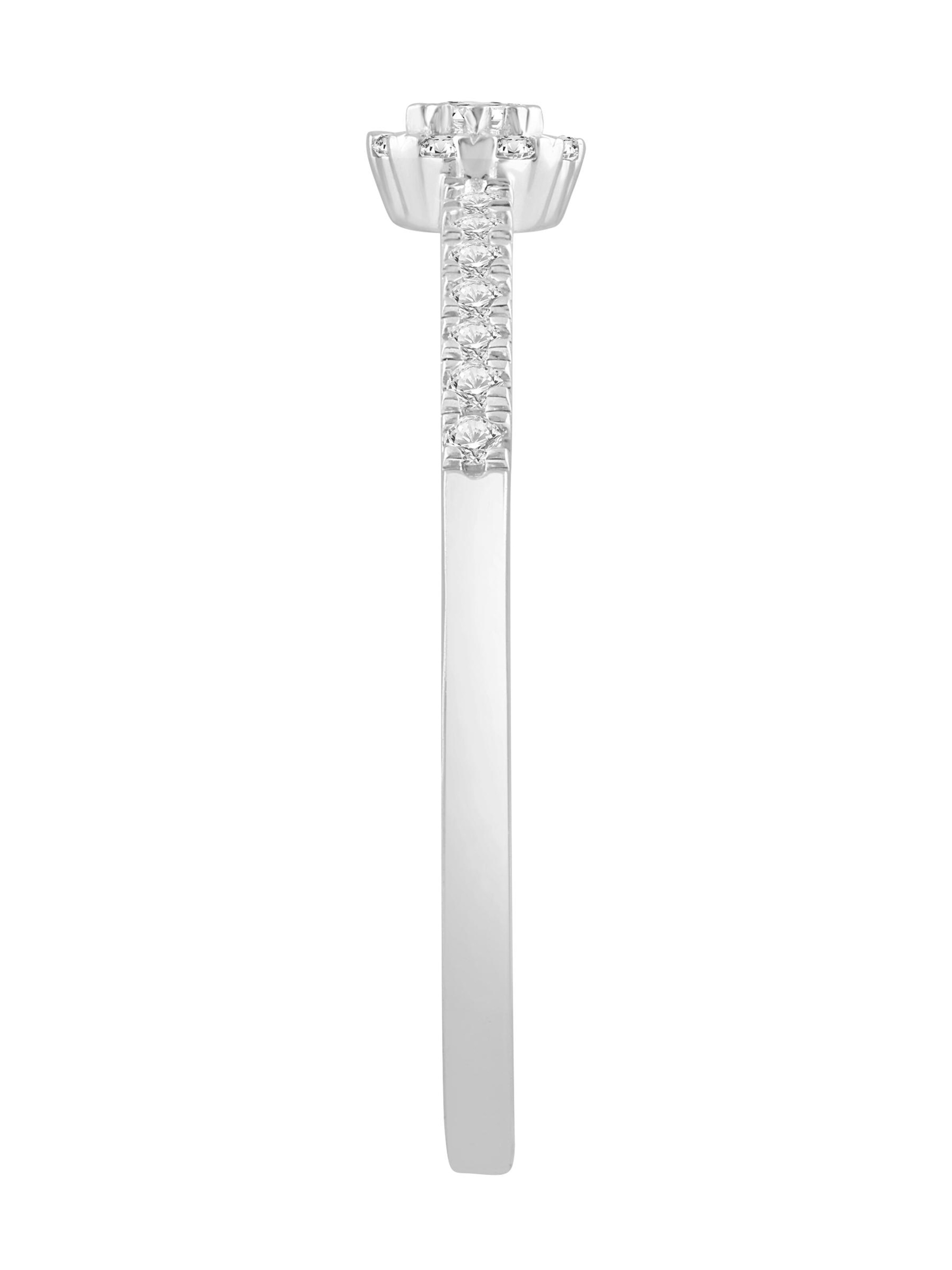 Diamant Exquis Ring in Silver