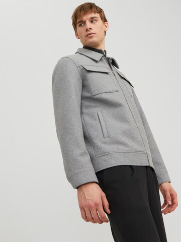 JACK & JONES Between-Season Jacket 'Morrison' in Grey