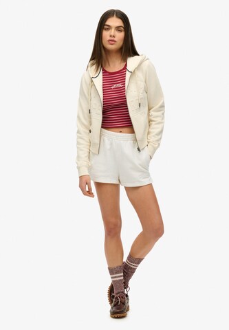 Superdry Regular Trousers in White