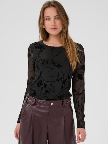 CULTURE - Blusa 'CUPalida Alifa' en negro: frente