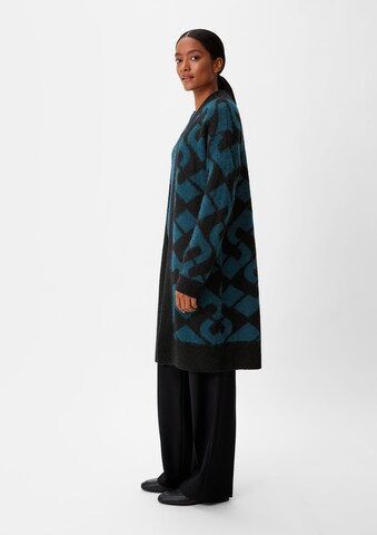 COMMA Strickjacke in Blau