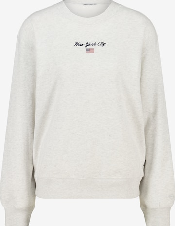 America Today Sweatshirt in Grijs: voorkant