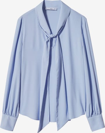 MANGO Blouse 'SONIA' in Blauw: voorkant