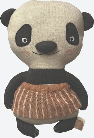 OYOY LIVING DESIGN Kuscheltier 'Lun Lun Panda' in Schwarz: predná strana