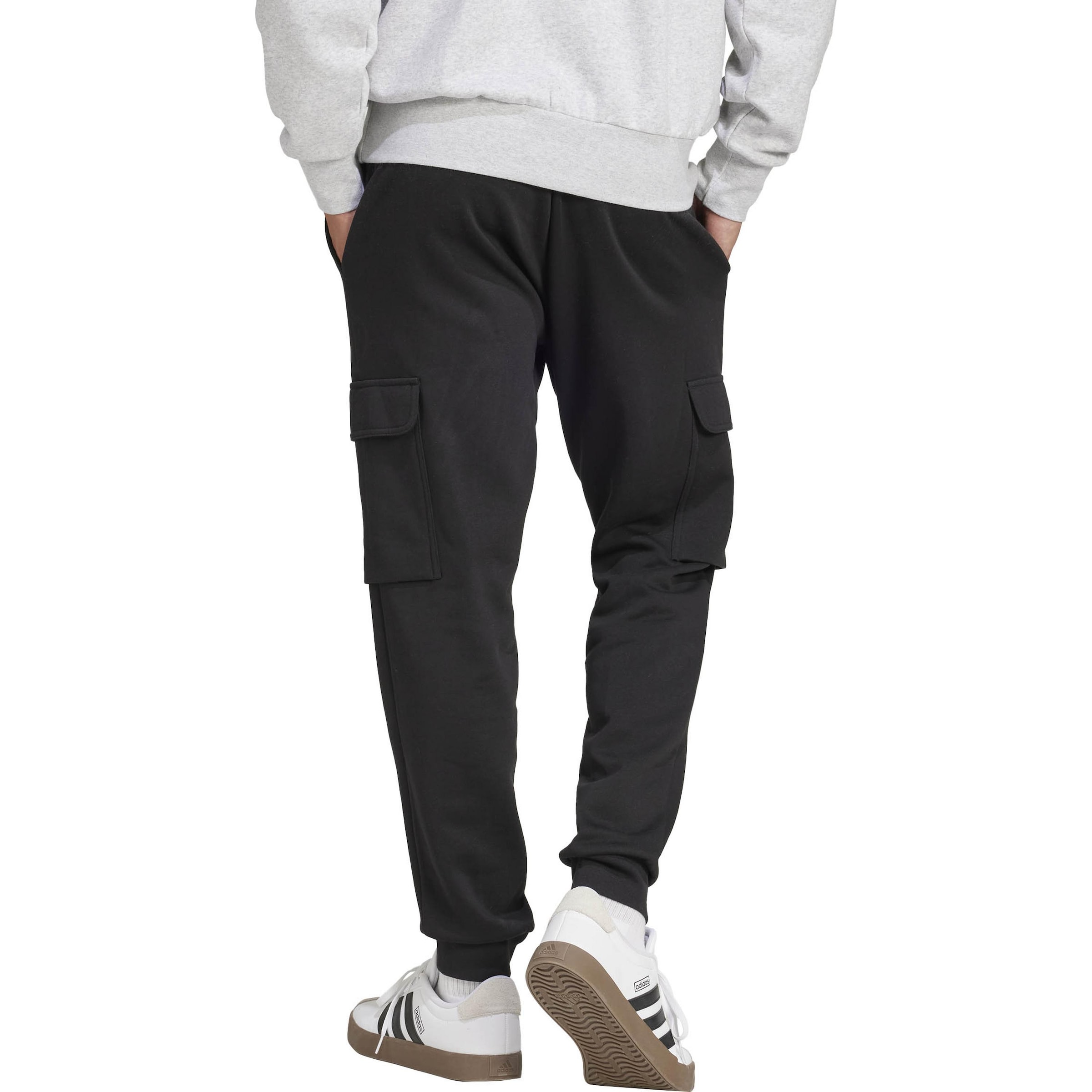 ADIDAS SPORTSWEAR Конический (Tapered) Спортивные штаны 'Feelcozy' в Черный