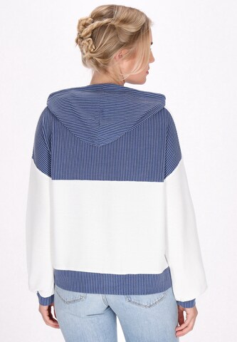 Sweat-shirt 'Back To School' MYMO en blanc