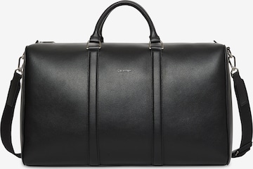 Calvin Klein - Mala de viagem em preto: frente