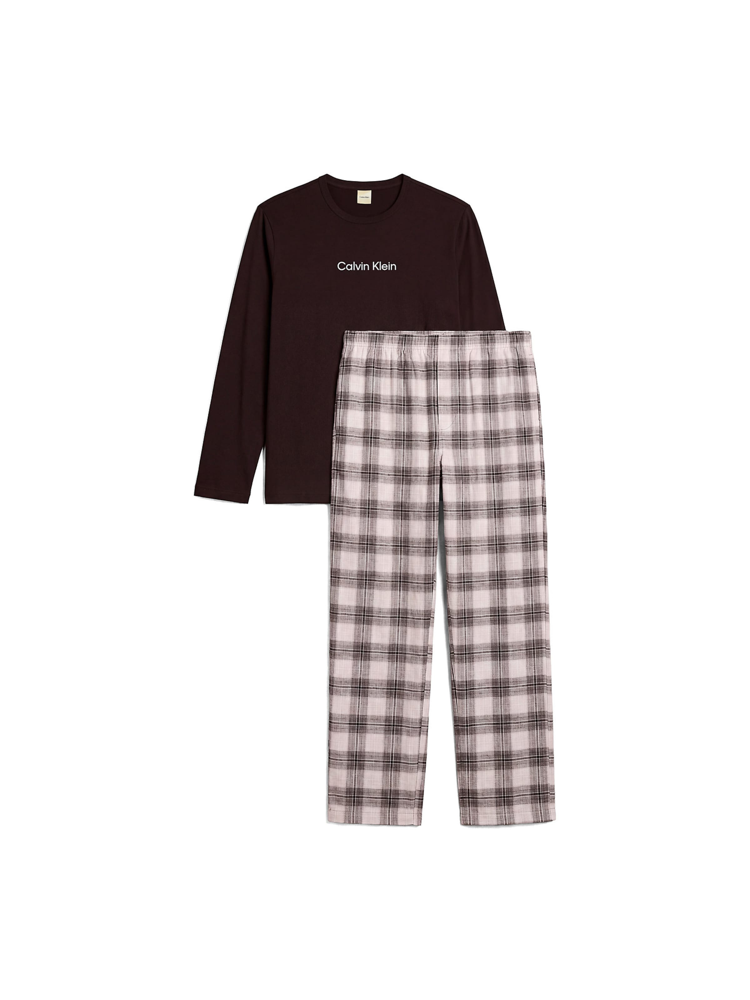 Calvin Klein Underwear Regular Pyjama in Schwarz: Vorderseite