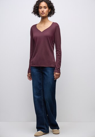 STREET ONE Shirt in Purple