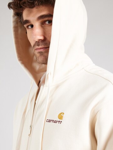 Carhartt WIP Mikina 'American Script' – béžová