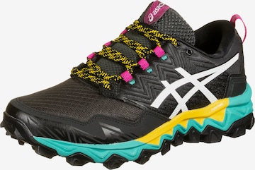 ASICS Running Shoes 'Gel-FujiTrabuco 8 G-TX' in Black: front