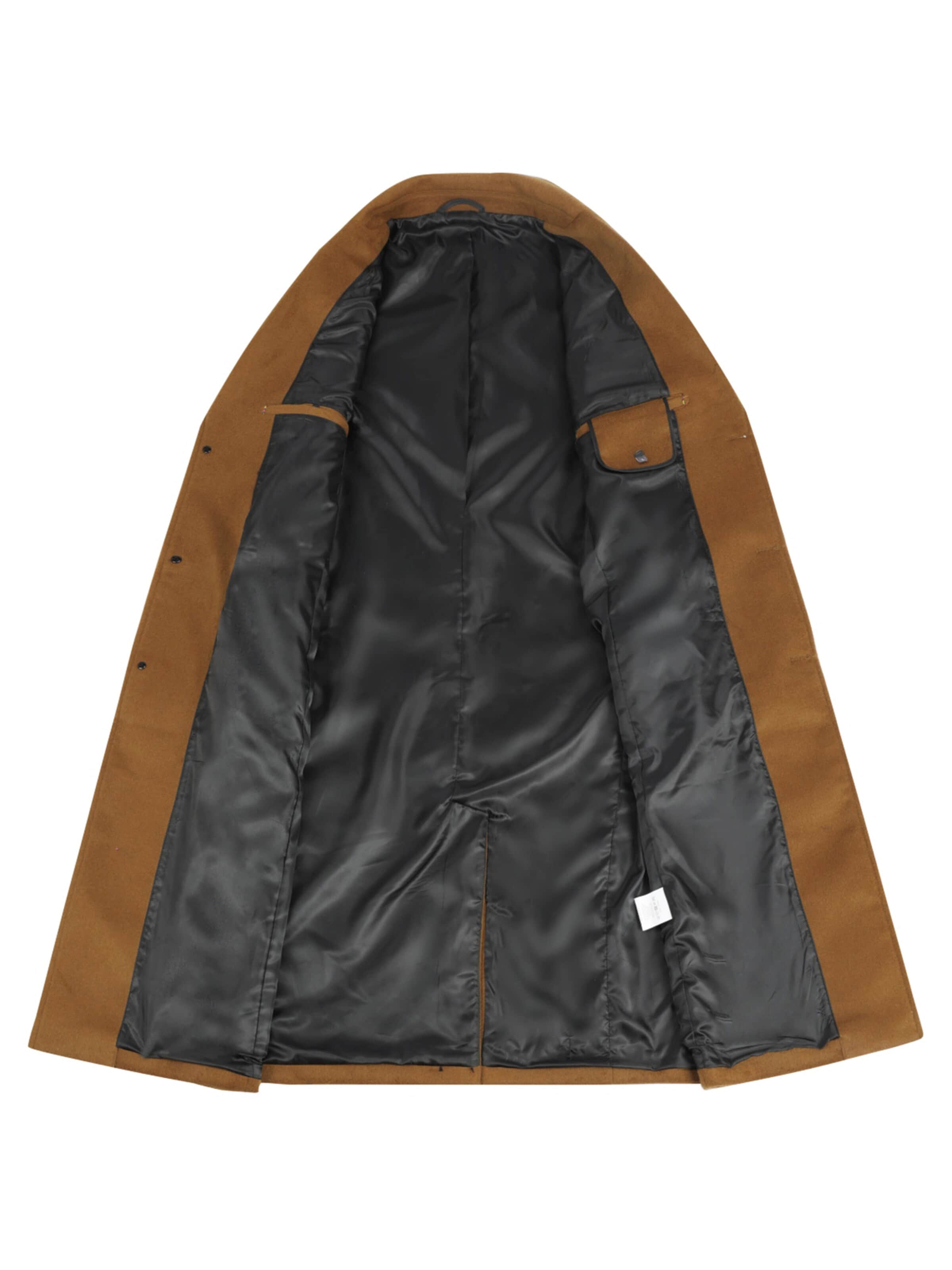 YOUTHUP Winter Coat 'Statur' in Brown