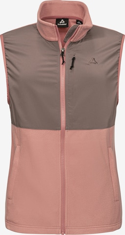 Schöffel Sportbodywarmer 'Ash' in Roze: voorkant