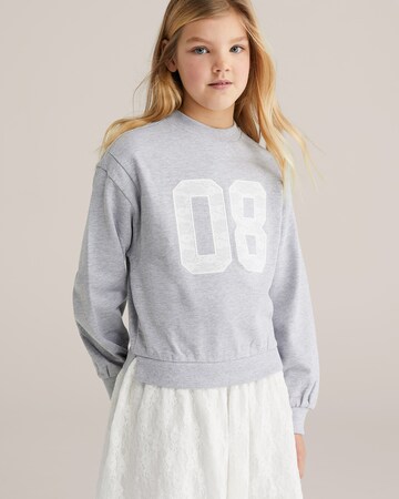 WE Fashion Платье в Серый: спереди