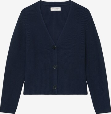 Marc O'Polo Knit Cardigan in Blue: front