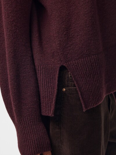 PIECES Sweater 'PCMALOU' in M in Wine red, Item view