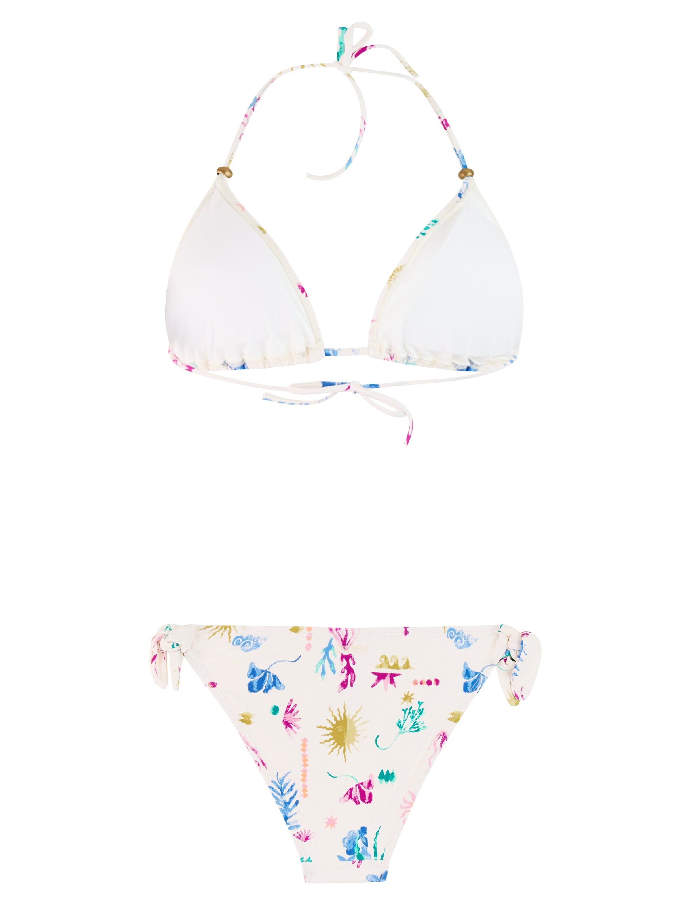 PROTEST Triangel Bikini 'PRTEmpty' in Weiß