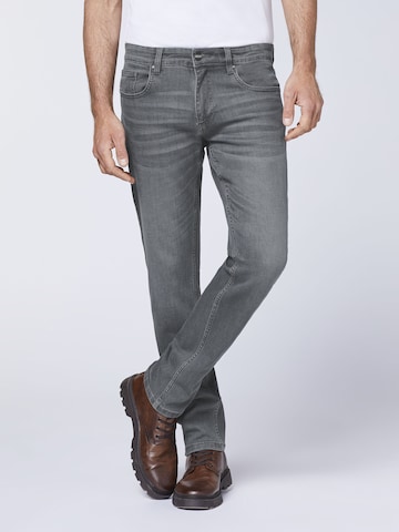 Oklahoma Jeans Slim fit Jeans in Grey: front