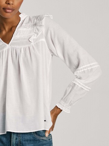 Pepe Jeans Blouse 'LORELY' in Wit