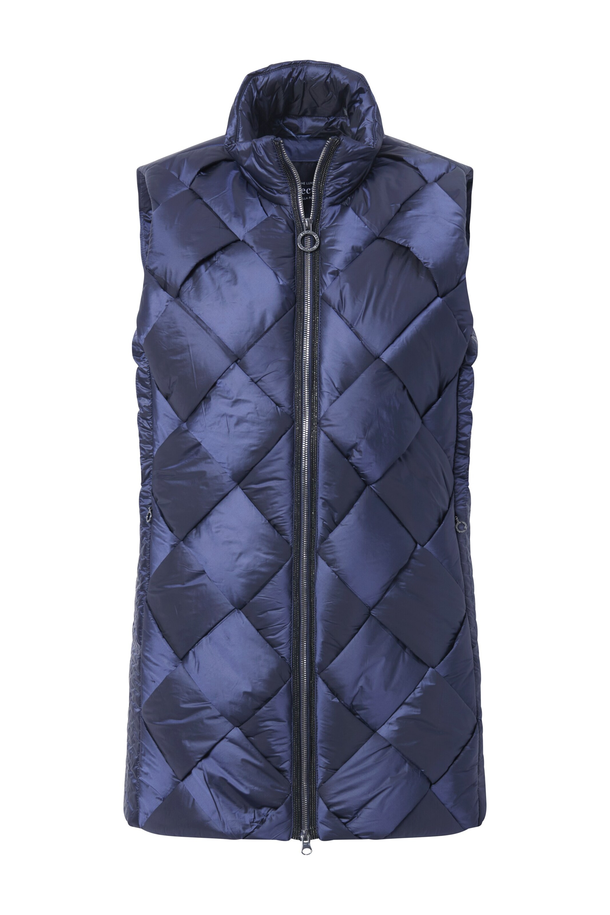 Ulla Popken Vest in Purple: front