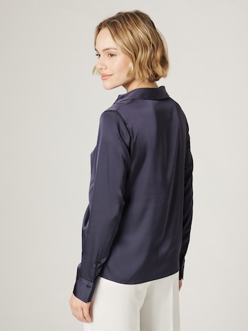 Guido Maria Kretschmer Women - Blusa 'Iris' em azul: atrás