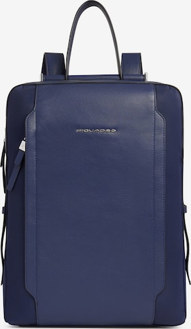 Sac à dos Piquadro en bleu : devant
