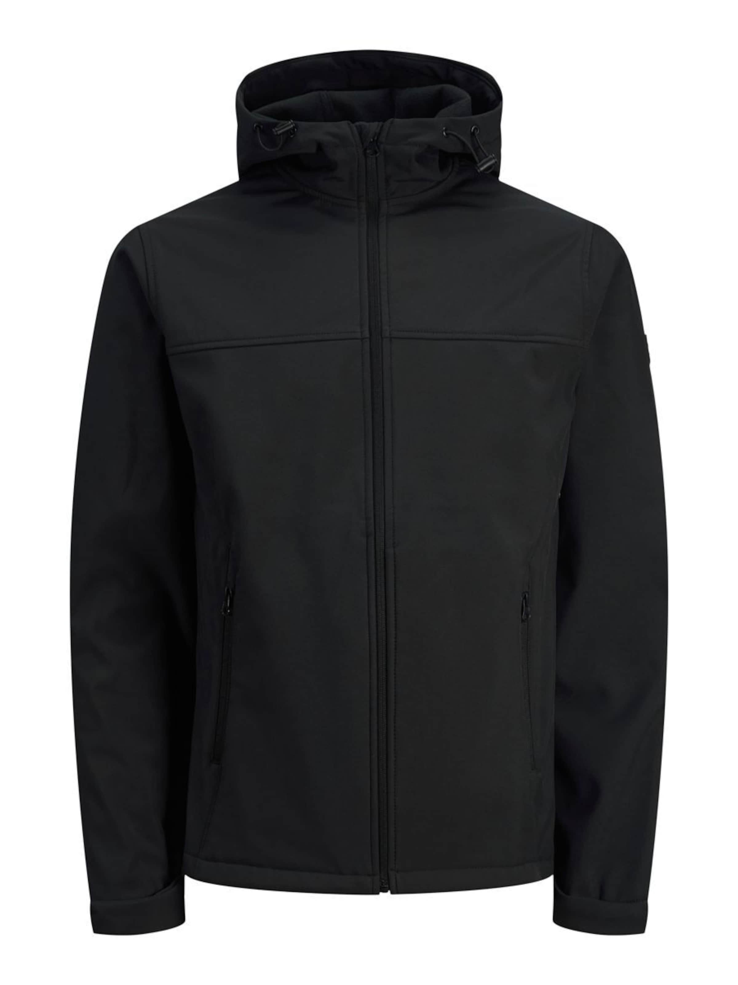 JACK & JONES Between-Season Jacket 'Marvin' in Black: front