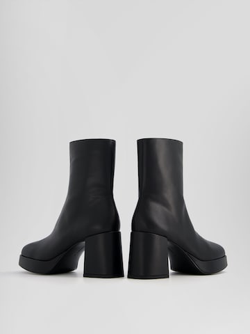 Bershka Ankle Boots in Black