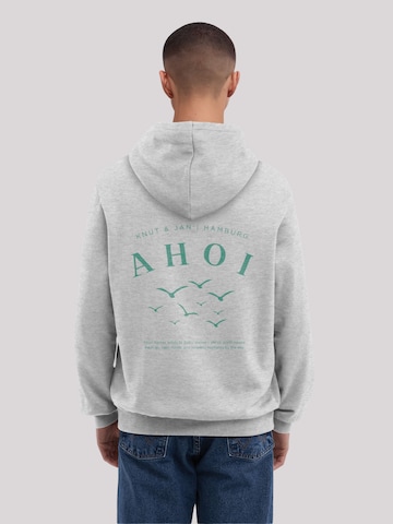 Sweat-shirt F4NT4STIC en gris : devant