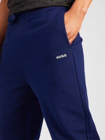 Effilé Pantalon 'Dayote' HUGO en bleu