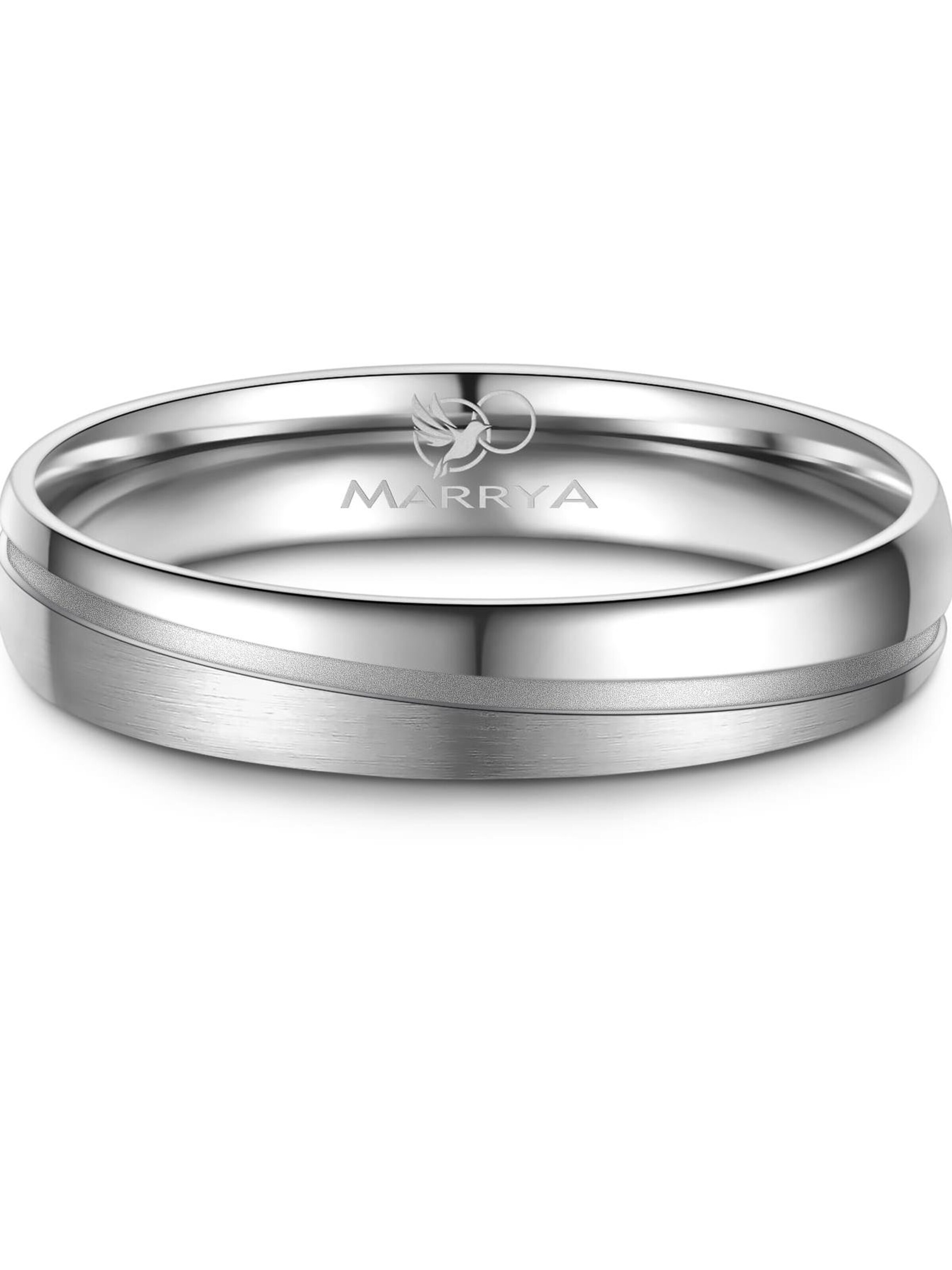 MARRYA Ring 'MARRYA SI-11 Ehering aus Silber' in Silver