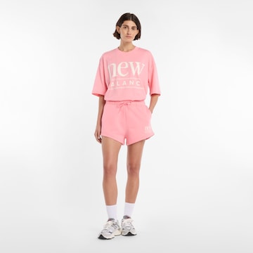 regular Pantaloni di new balance in rosa