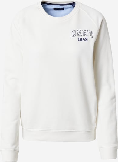 GANT Sweatshirt in de kleur Navy / Wit, Productweergave