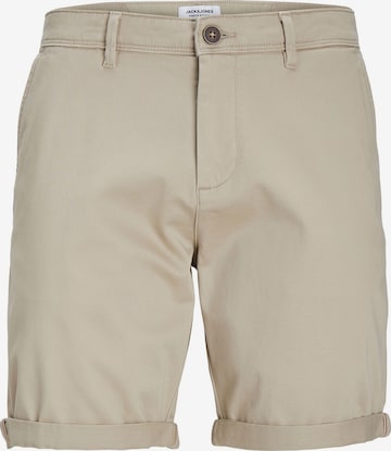 JACK & JONES Chino trousers 'JJIBowie' in Beige: front