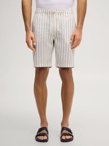 JOOP! Jeans Regular Chino trousers 'Russ' in White: front