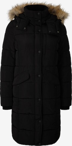 Manteau d’hiver TOM TAILOR en noir : devant