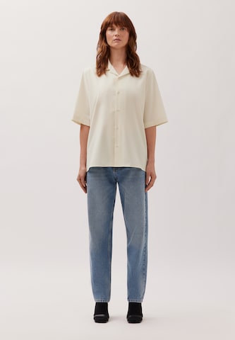 Studio Seidensticker Regular fit Button Up Shirt 'Uni' in White